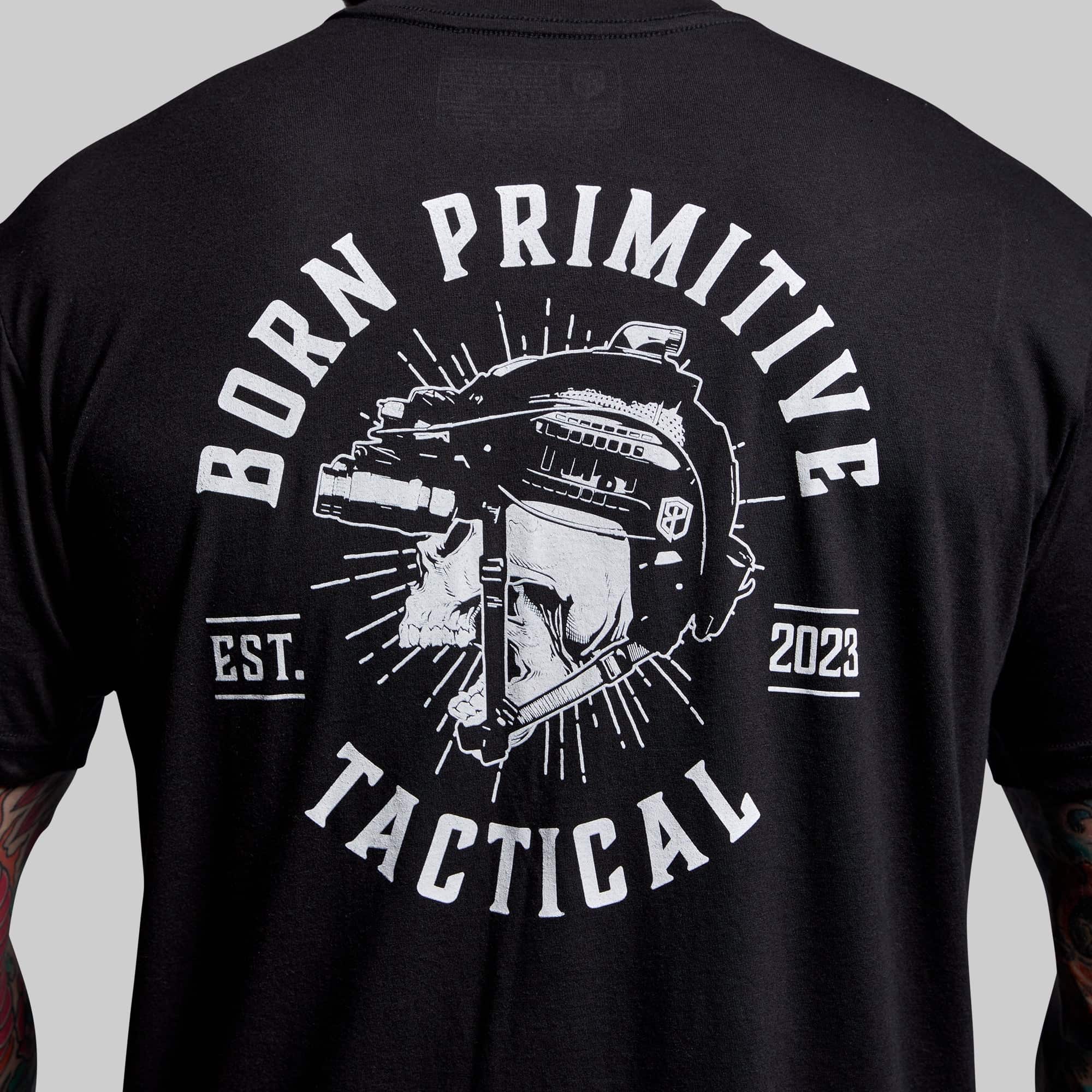 Born Primitive Tactical Skull Tee skull logo