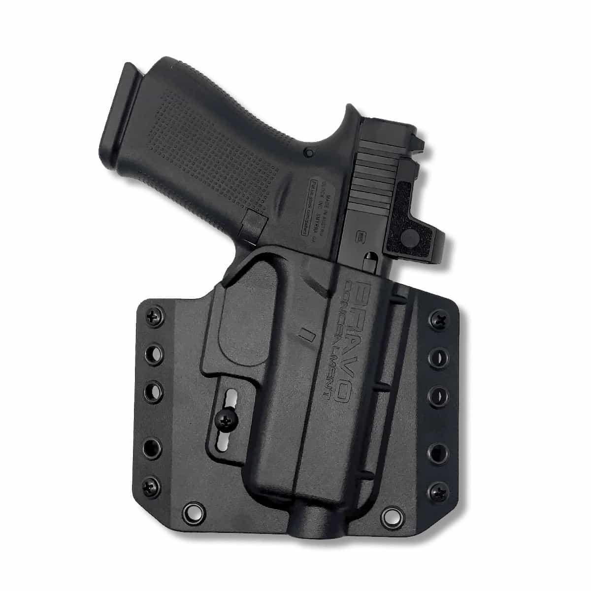 Bravo Concealment OWB Holster For Glock 43, 43X, 43X MOS