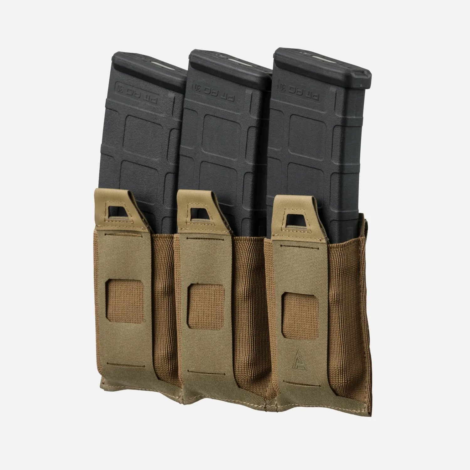 Direct Action Triple Flat Magazine Pouch with magazines
