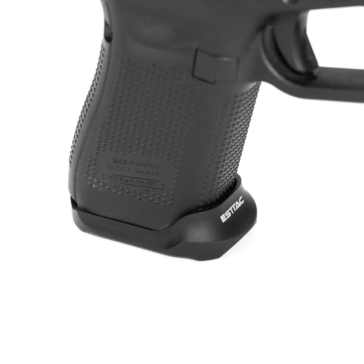 ESTTAC Glock GEN 5 Aluminium Magwell glock 19 front weapon 