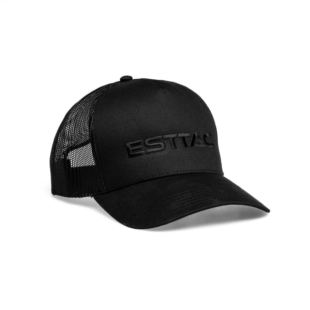 ESTTAC Stealth Trucker Cap front