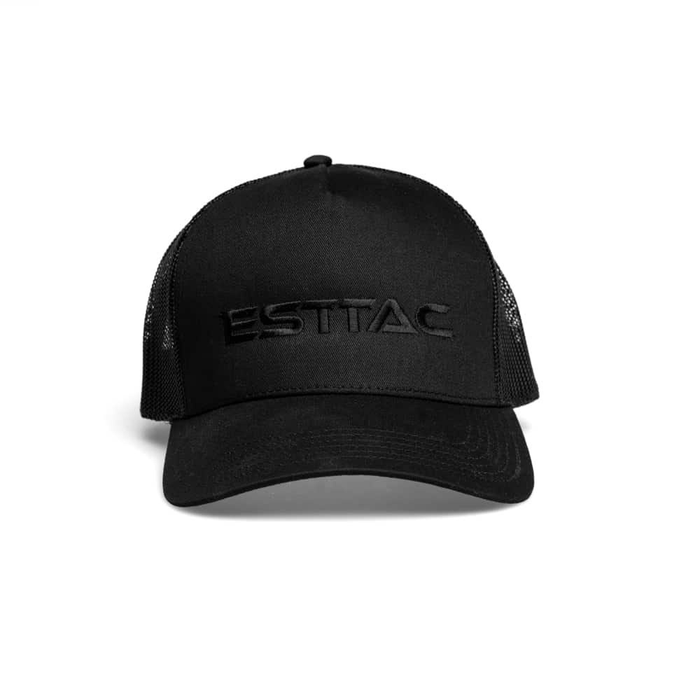 ESTTAC Stealth Trucker Cap front side