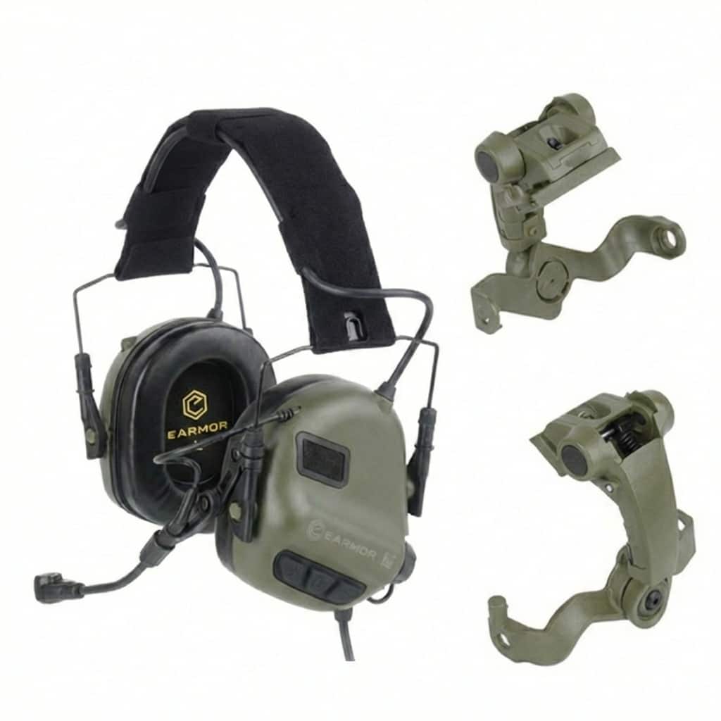 Earmor Active Ear Protectors M32X-MOD4 foliage green