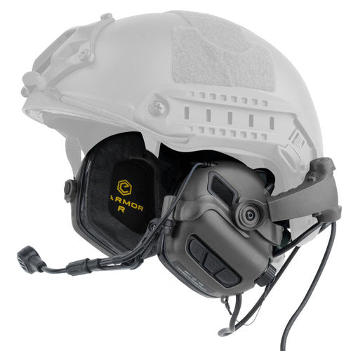 Earmor Adapter for M32 Plus Headphones at ARC Rail on helmet