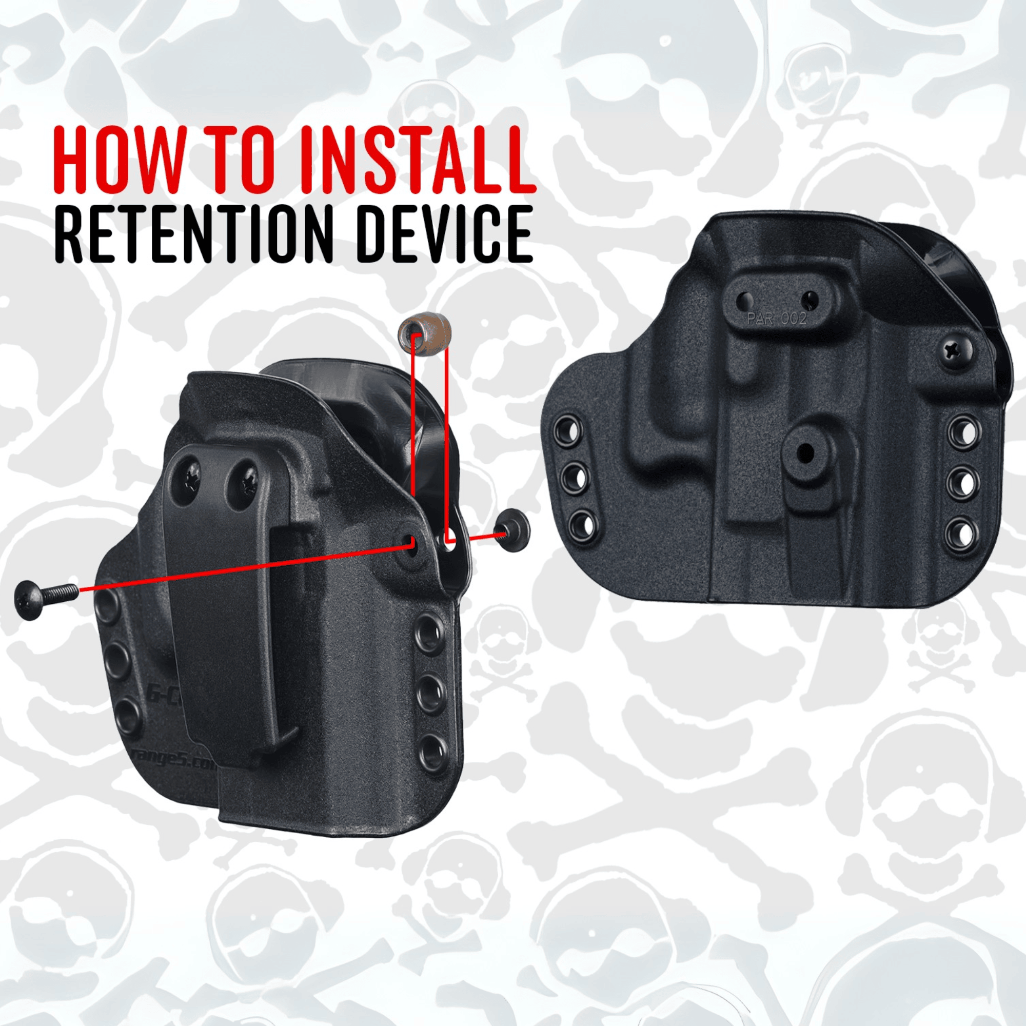 G-Code Paradigm Universal Fit Holster (IWB and OWB) instal