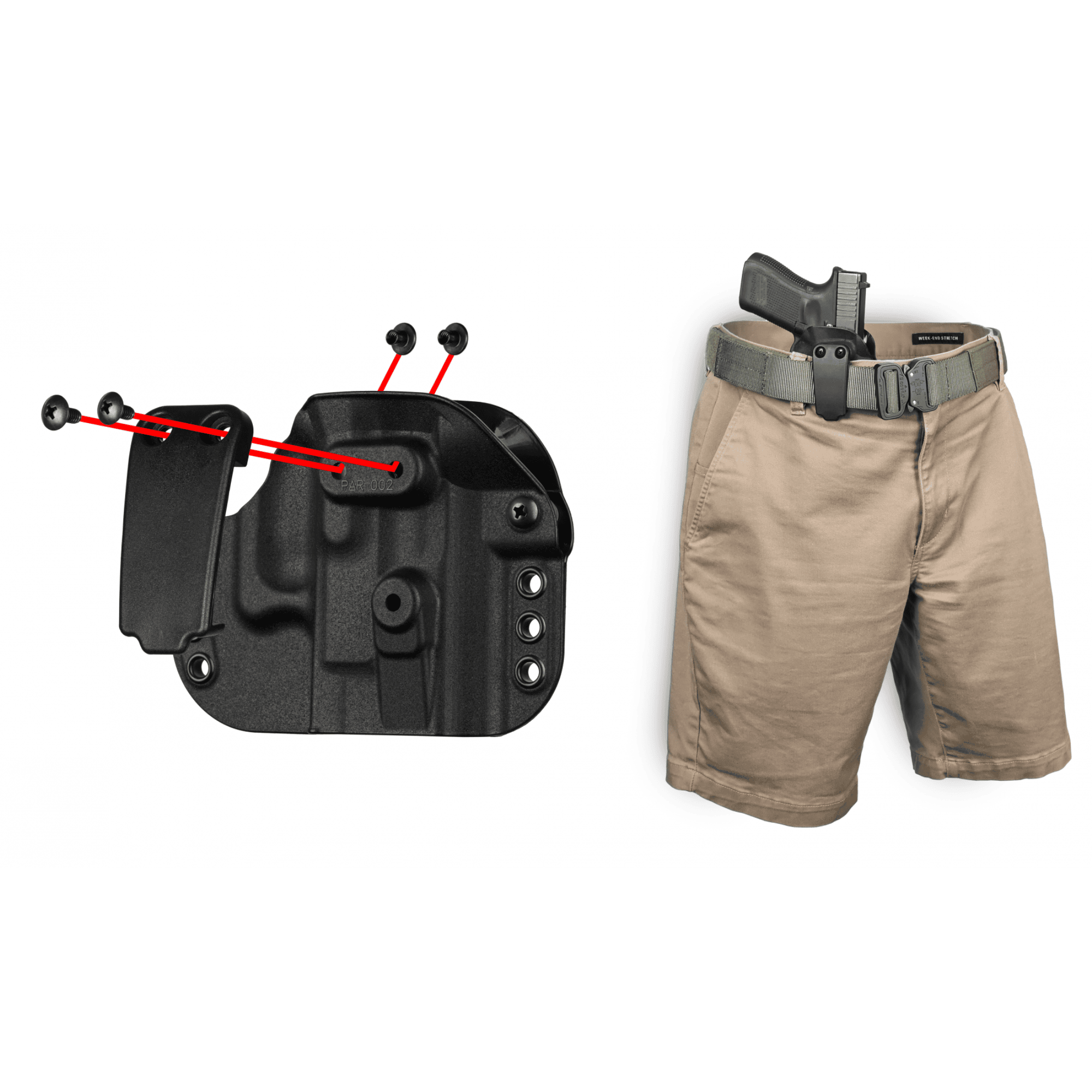 G-Code Paradigm Universal Fit Holster IWB pants