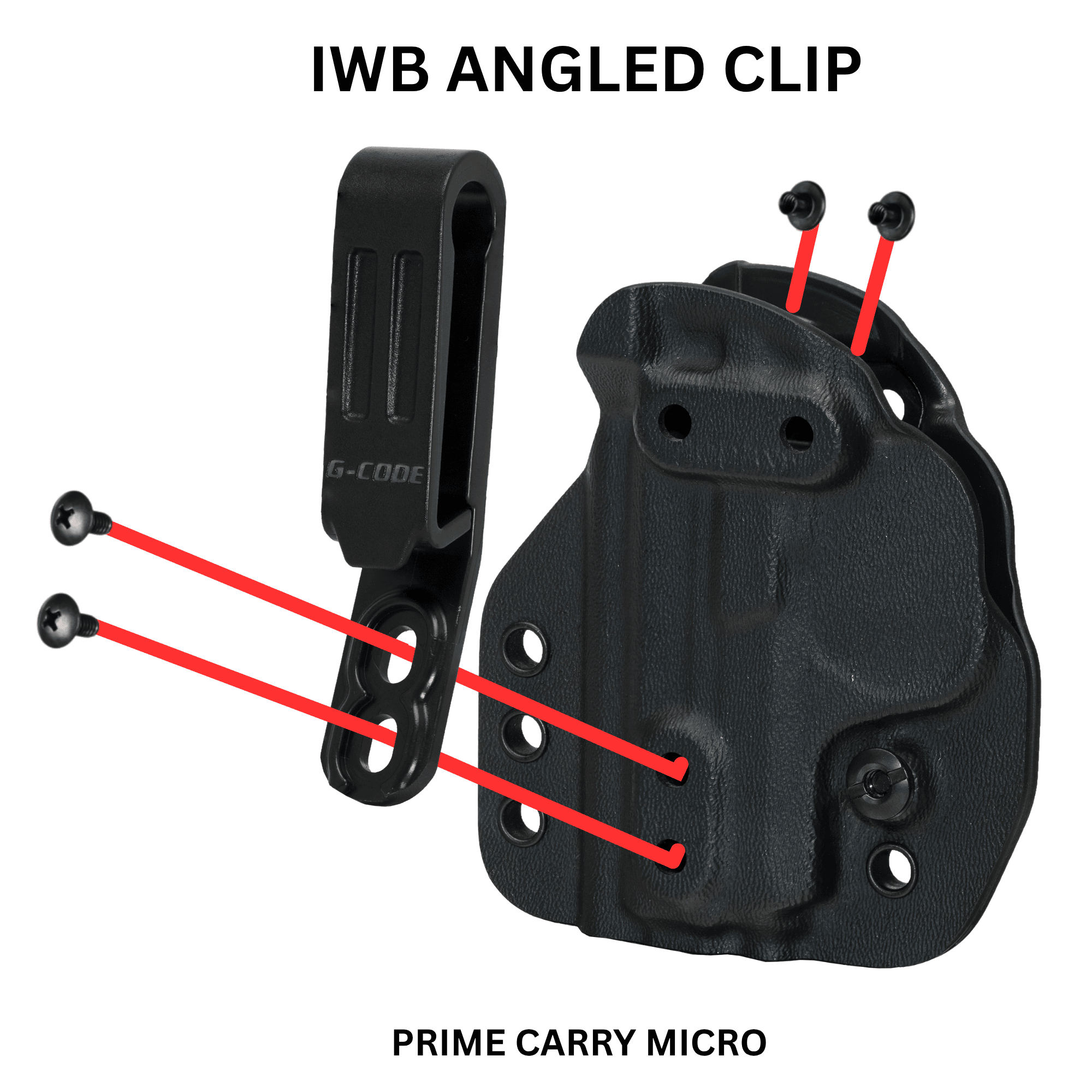 G-Code Prime Carry IWB/OWB Holster - Glock (Gen 3-6) iwb instal
