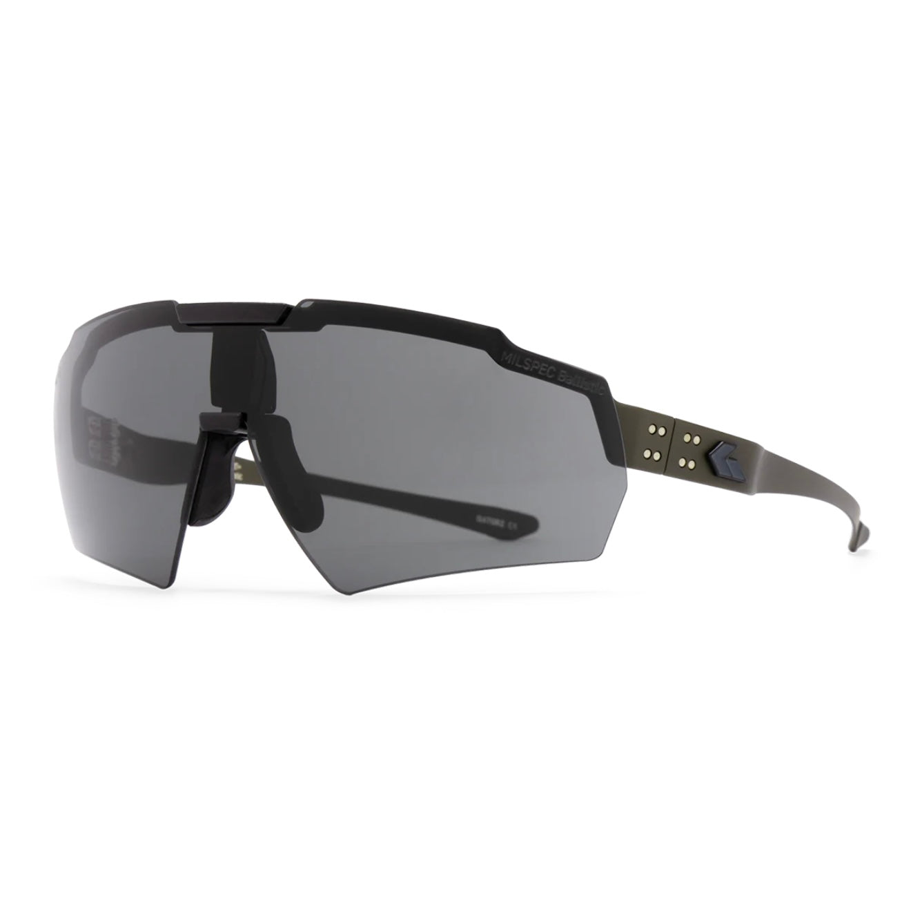 Gatorz Blastshield Tactical Eyewear od green and smoke lens