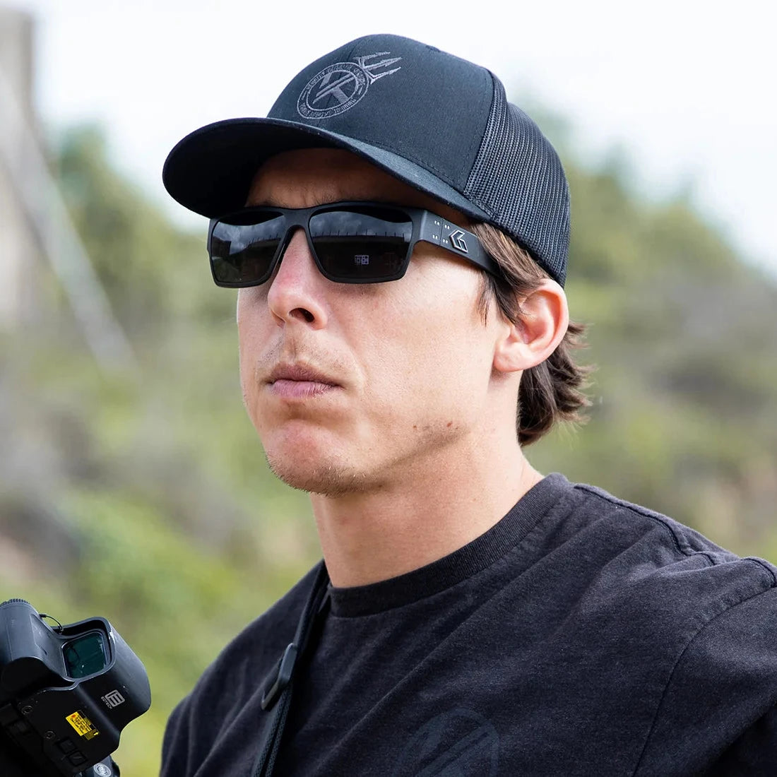 Gatorz Delta Tactical Eyewear man wearing