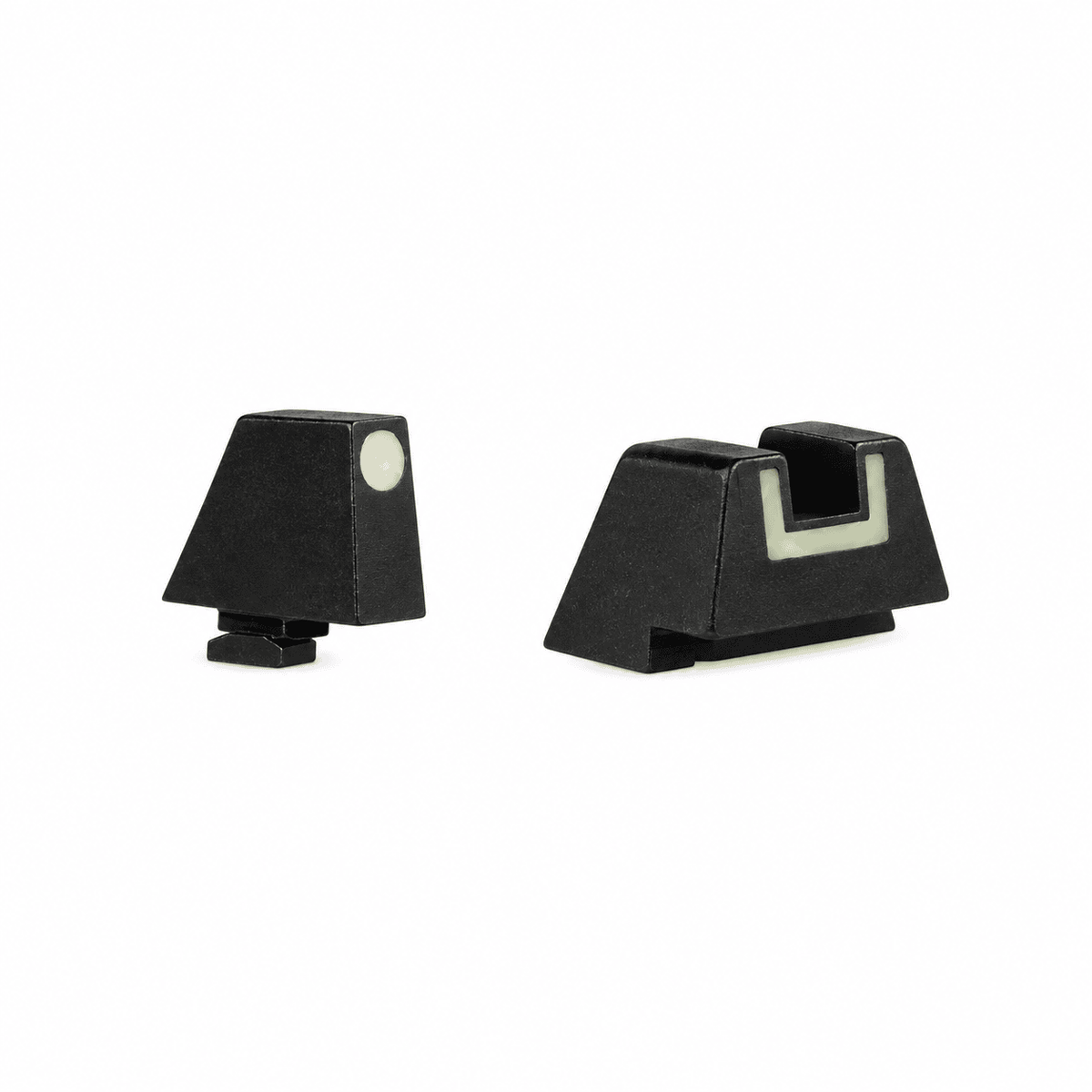 Glock Luminescent Steel Sights - Suppressor High