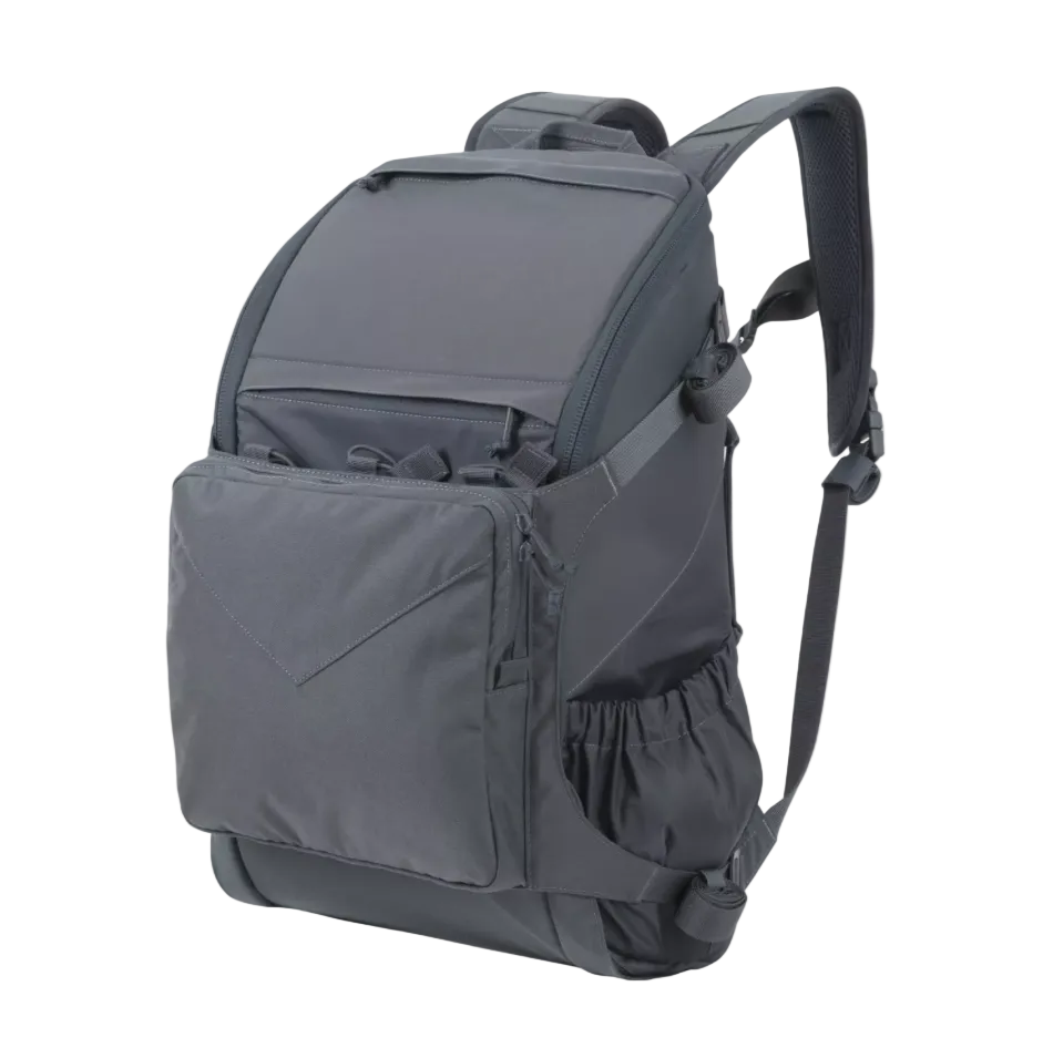 Helikon BAIL OUT BAG Backpack shadow grey front view 