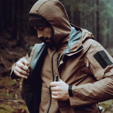 Helikon Chinook Rain Jacket in the wild