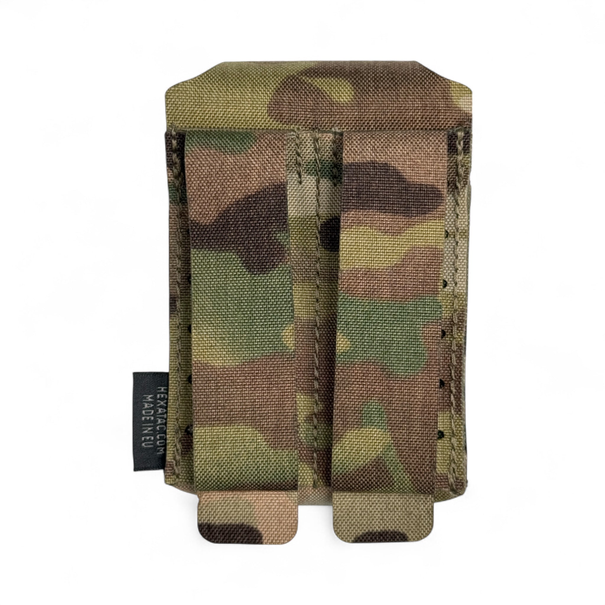 Hexatac AYCE® Handcuff Pouch Multicam color backside view close up