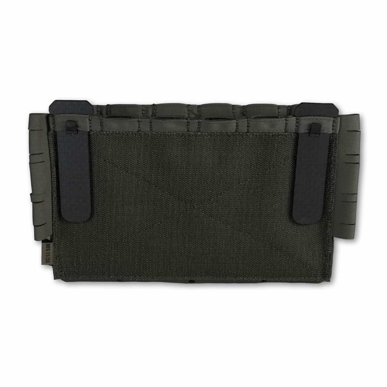 Hexatac AYCE® Modular Placard Ranger Green color backside view