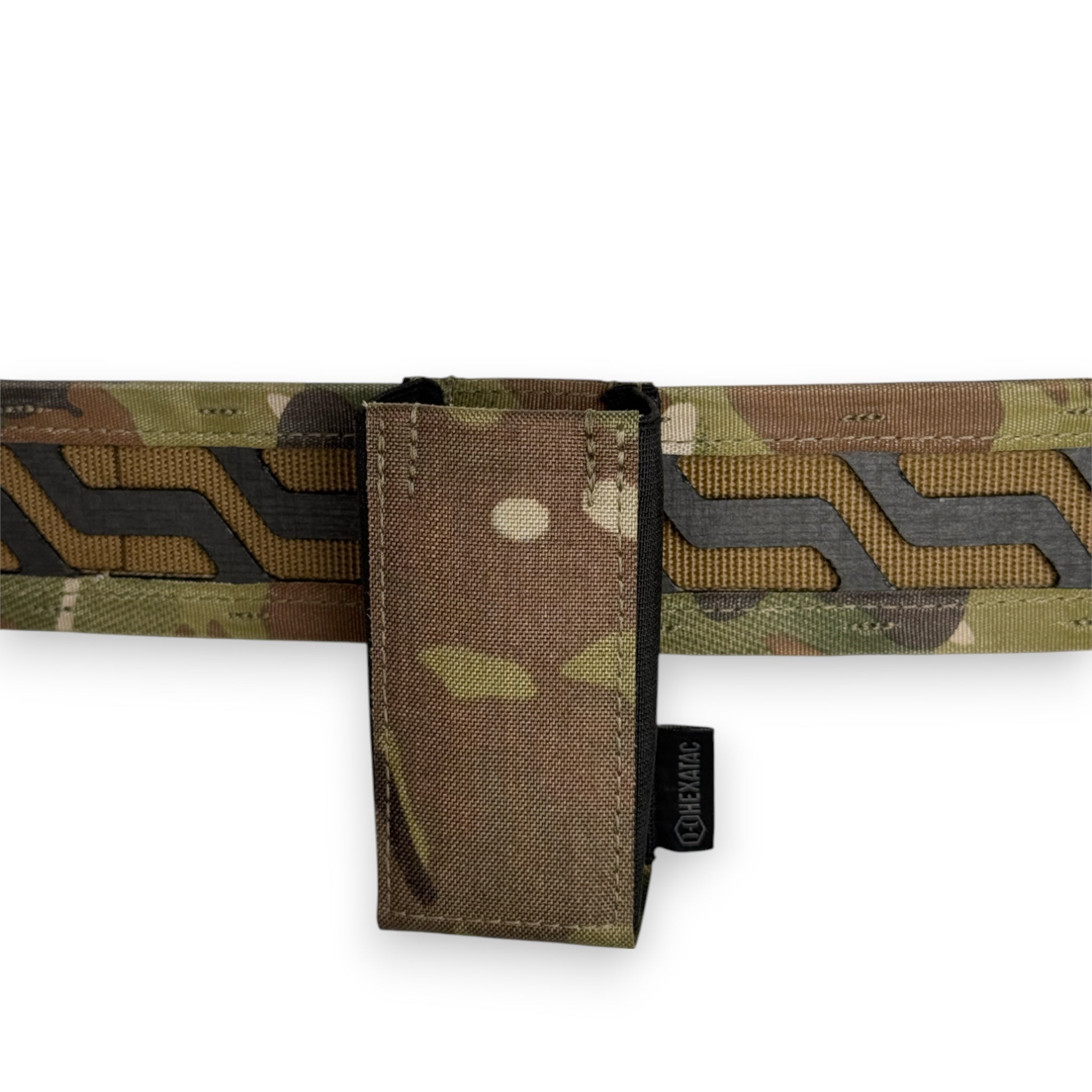 Hexatac AYCE® P.A.M. Pistol Magazine Pouch Multicam 90 angle low