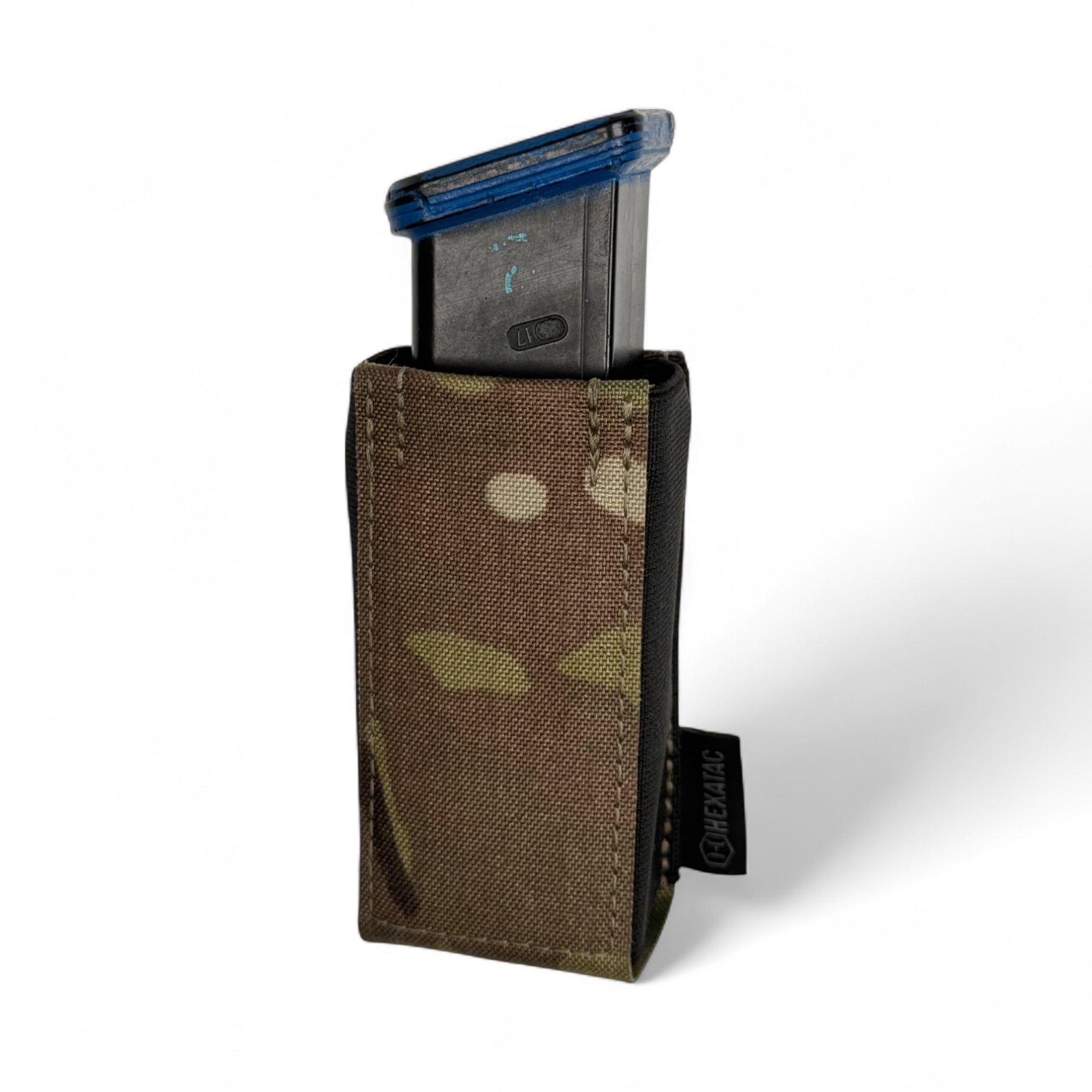 Hexatac AYCE® P.A.M. Pistol Magazine Pouch Multicam with mag inside