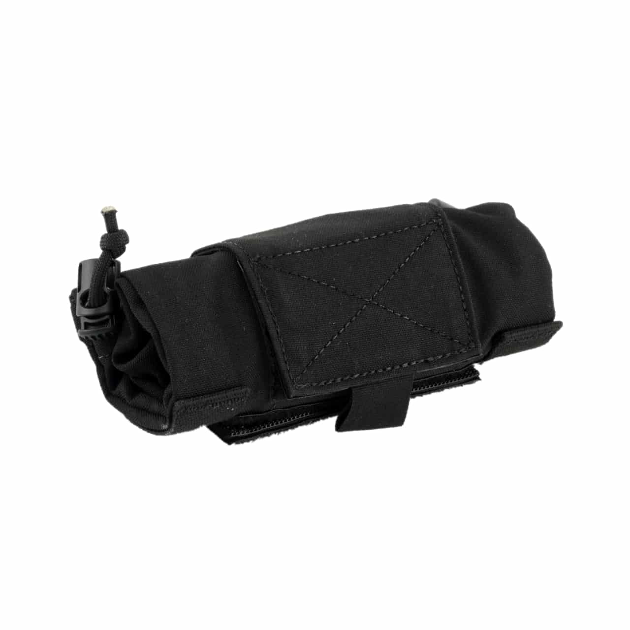 Hexatac HDP® Dump Pouch Black color folded