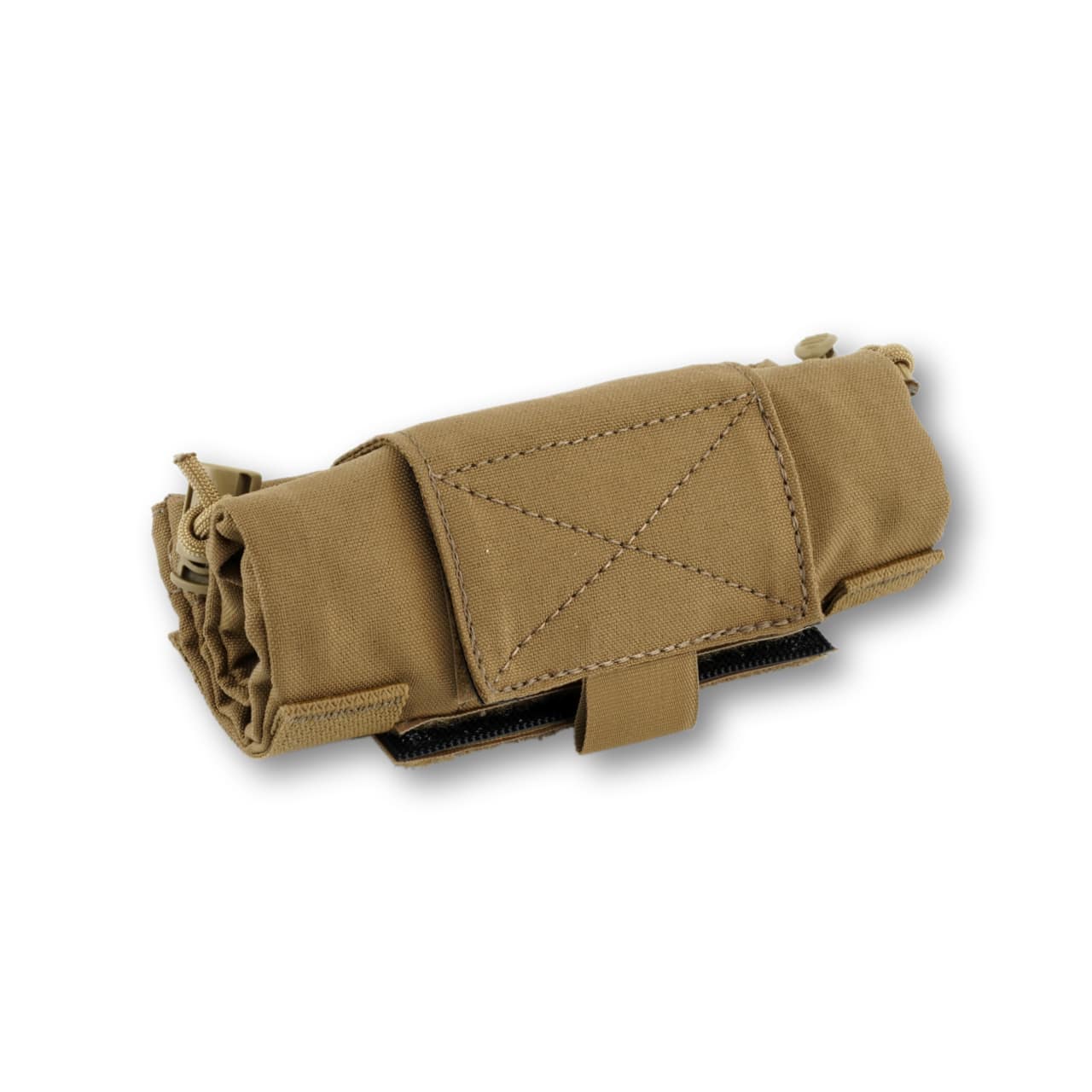 Hexatac HDP® Dump Pouch Coyote Brown color folded
