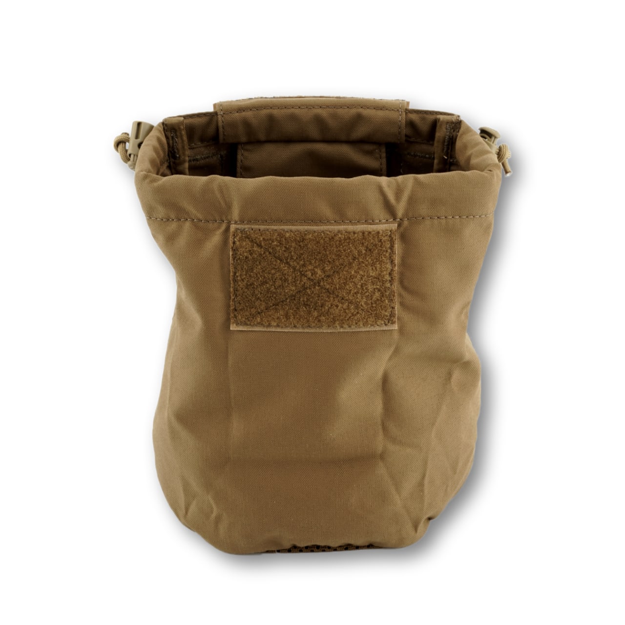 Hexatac HDP® Dump Pouch Coyote Brown color unfolded