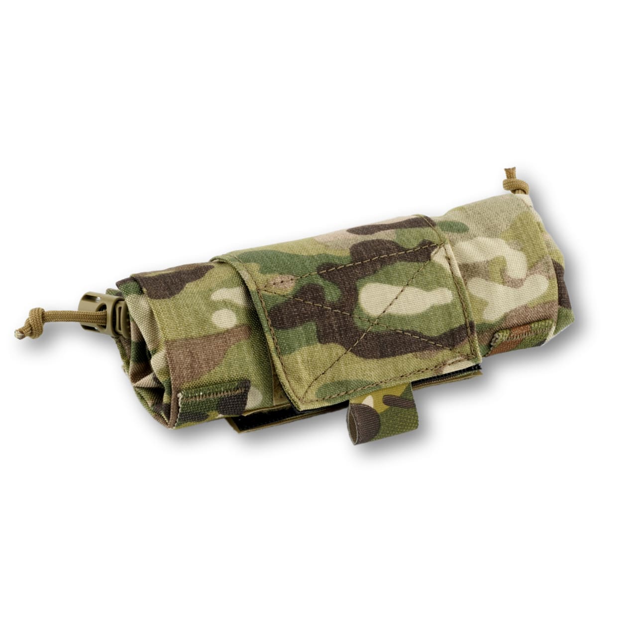 Hexatac HDP® Dump Pouch Multicam color folded front close up
