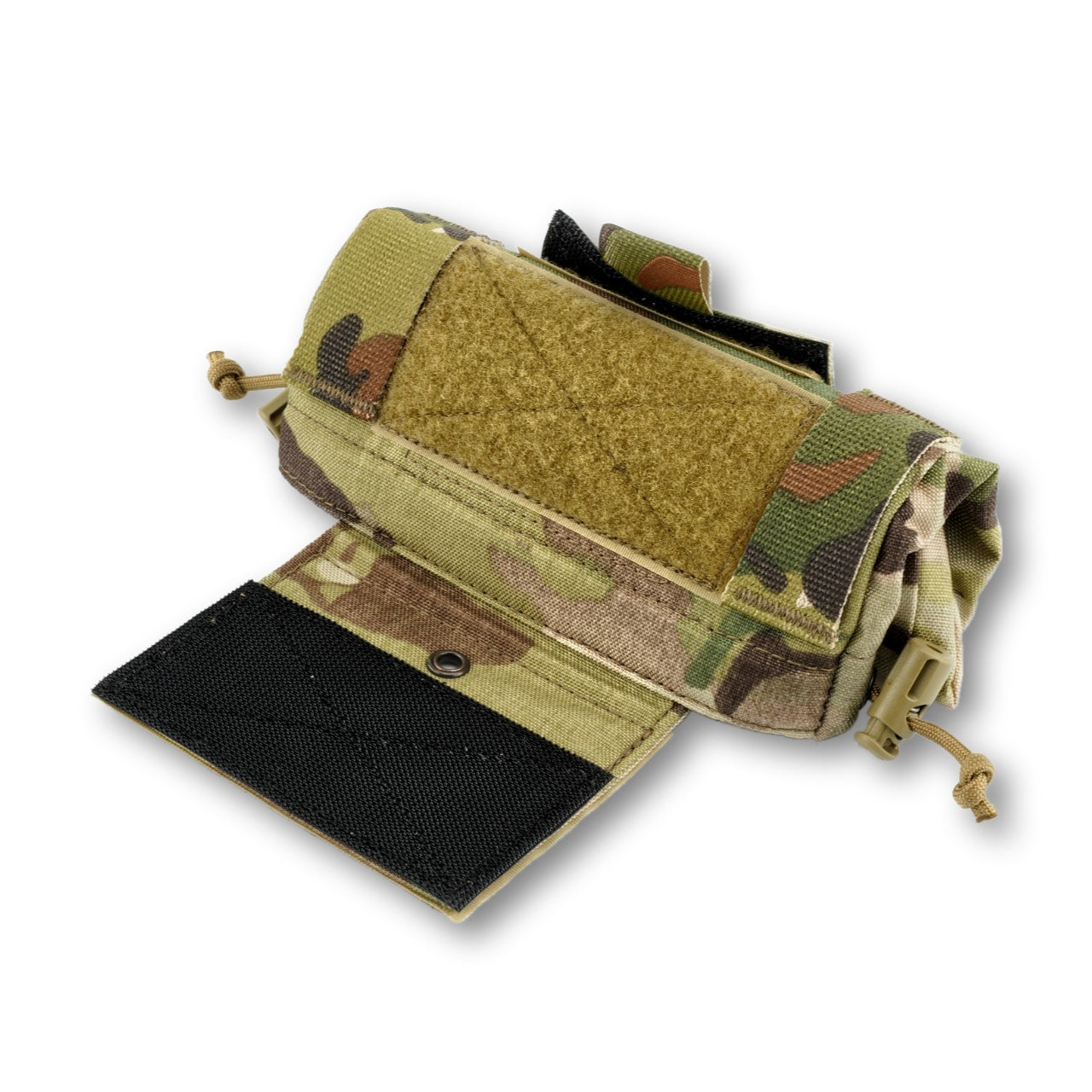 Hexatac HDP® Dump Pouch Multicam color unfolded close up