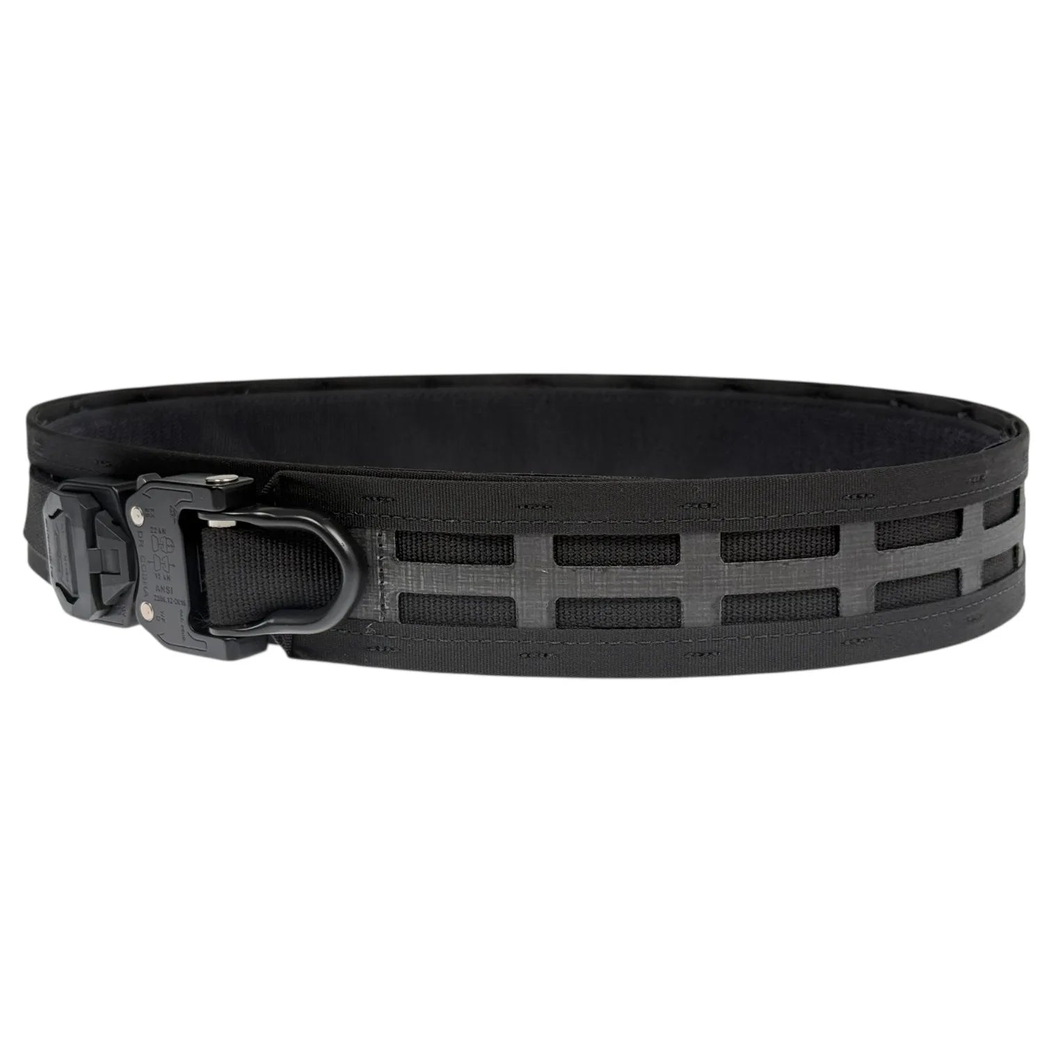 Hexatac HMB CLASSIC Belt in black color front right side close up