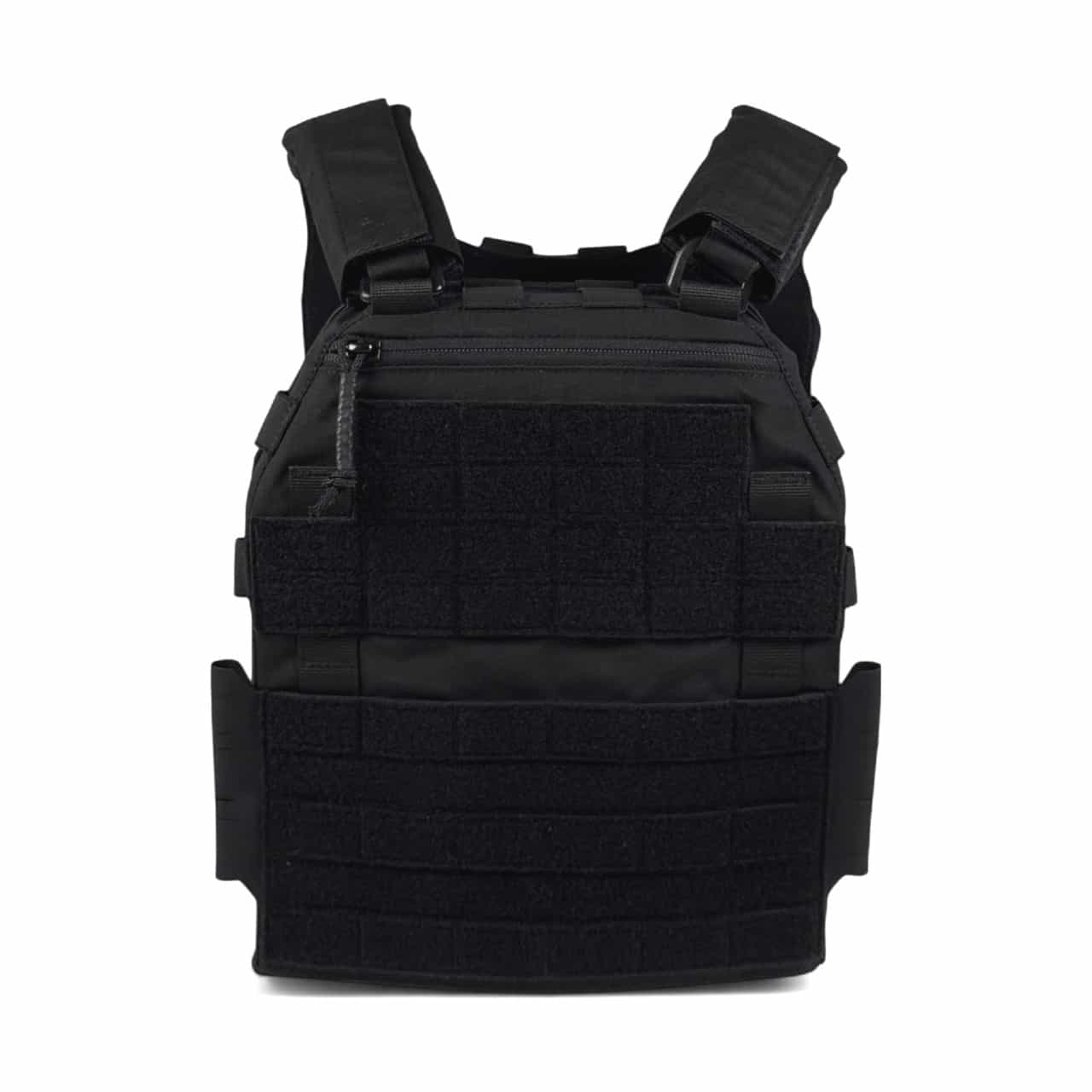 Hexatac HPC Plate Carrier Black color front view