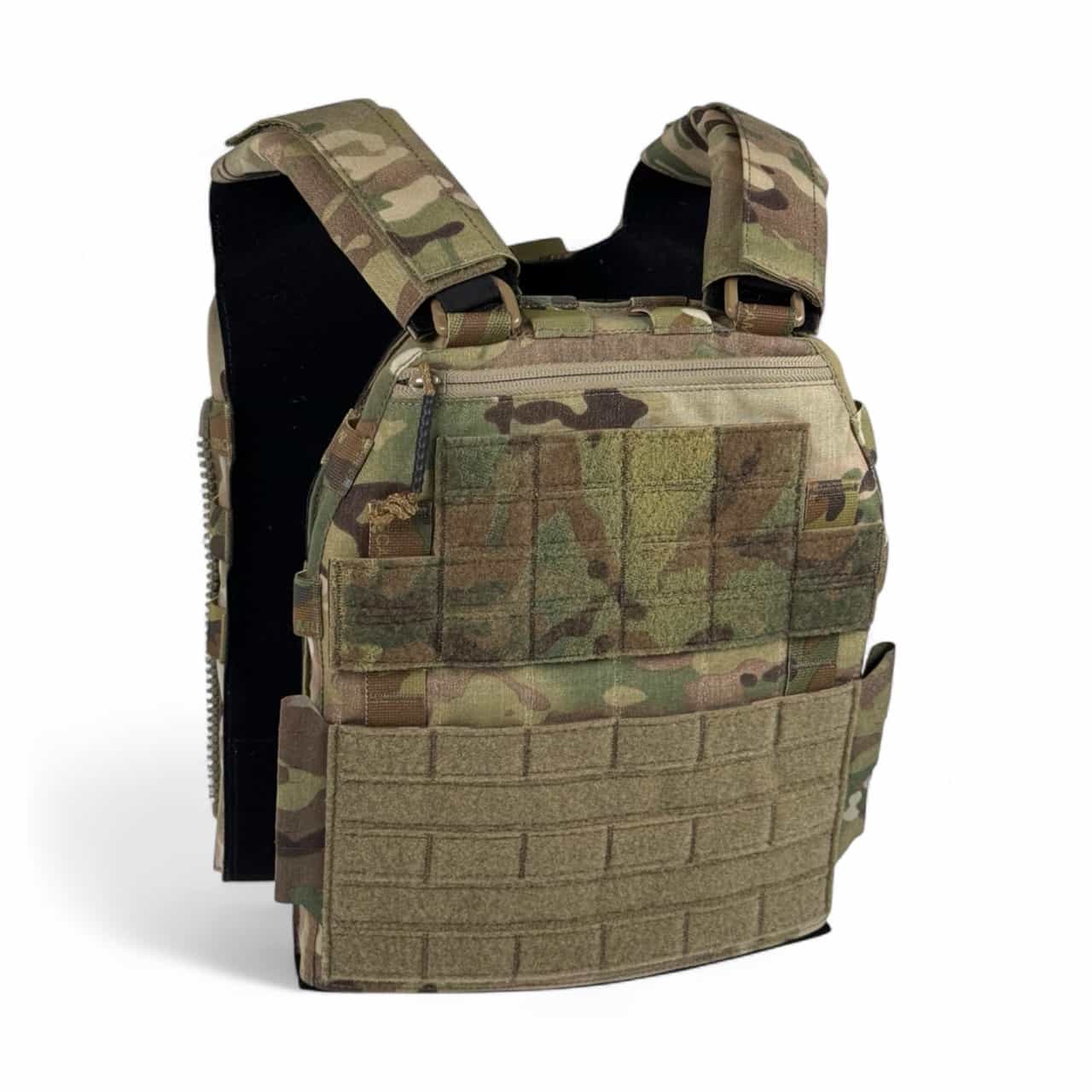Hexatac HPC Plate Carrier Multicam color left side view