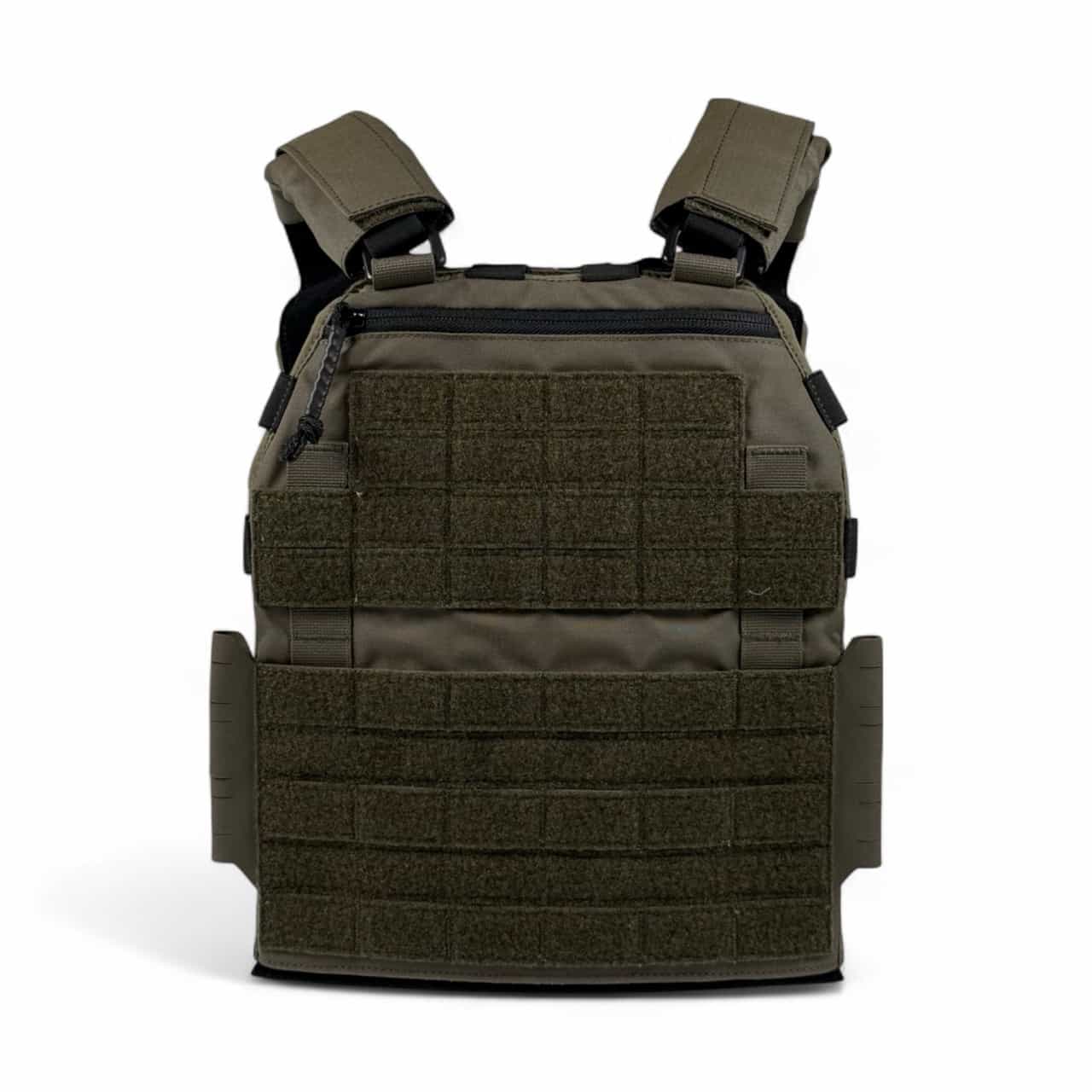 Hexatac HPC Plate Carrier Ranger Green color front view