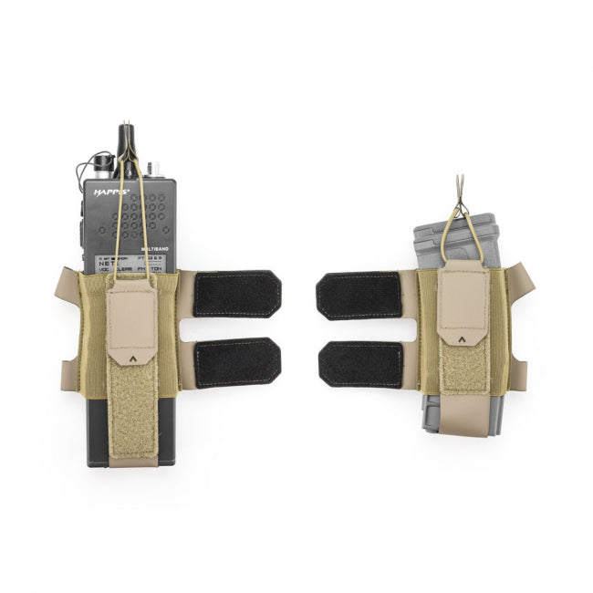 Husar Low Profile Side Extension Pouches radio and mag