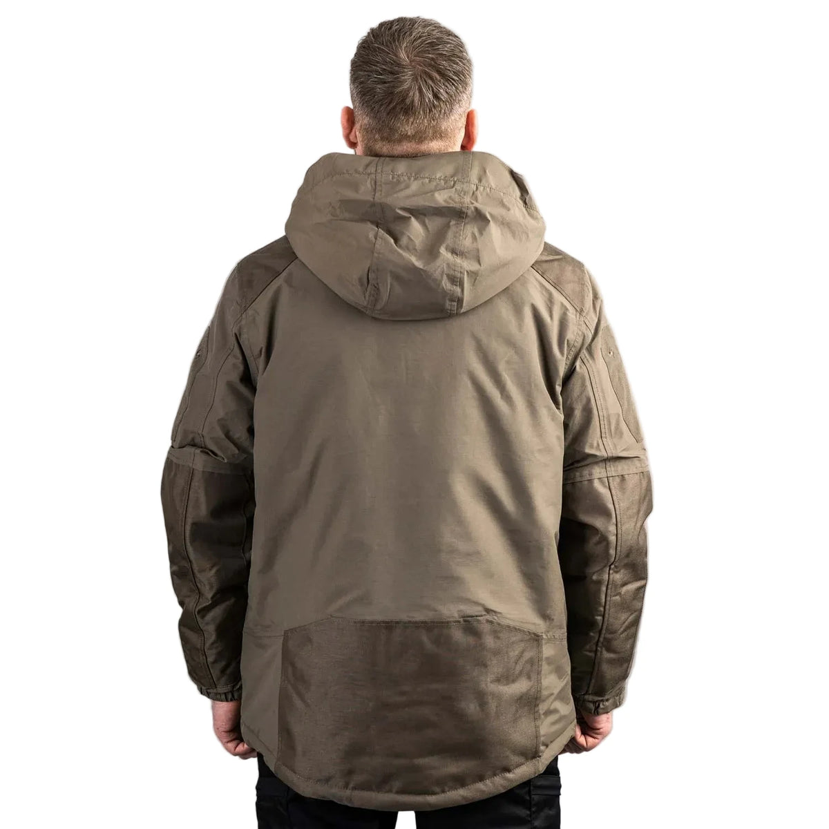 STOIRM Primaloft® Cold Weather Jacket in Ranger Green – worn by model