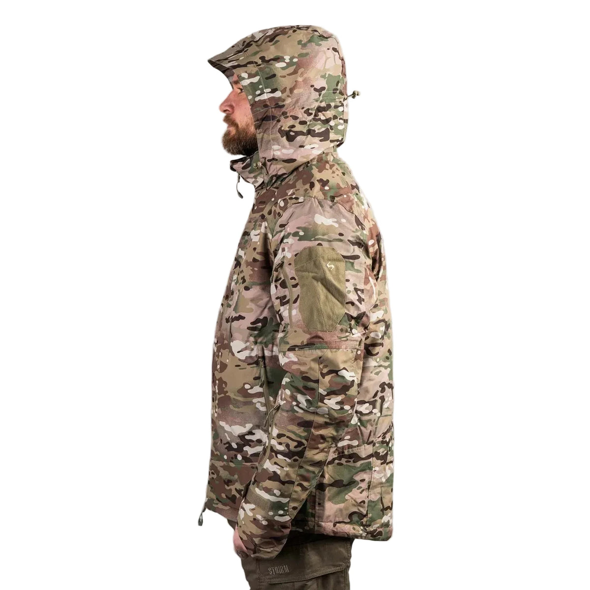 STOIRM Mission Primaloft® Cold Weather Jacket in Multicam – worn by model
