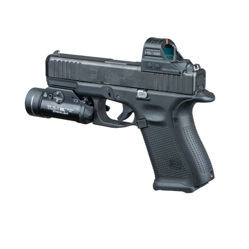 Kolibri Works LIEVIQ Glock Gen 5 Magwell glock with lamp