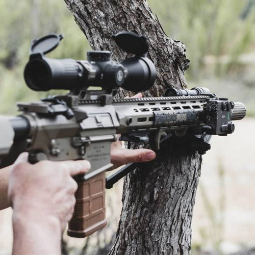 Magpul M-LOK Rail Cover, Type 2 - 6 pcs close up handguard with tree
