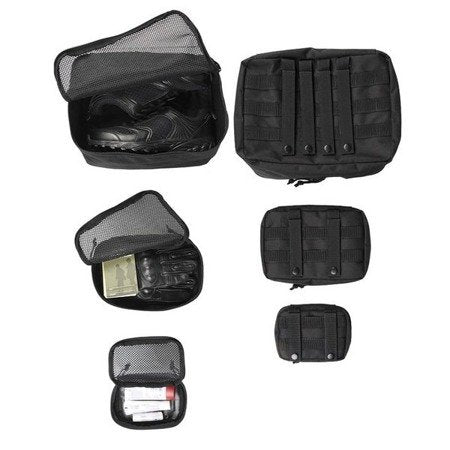 Mil-Tec 3-Piece Mesh Pouch Set overview