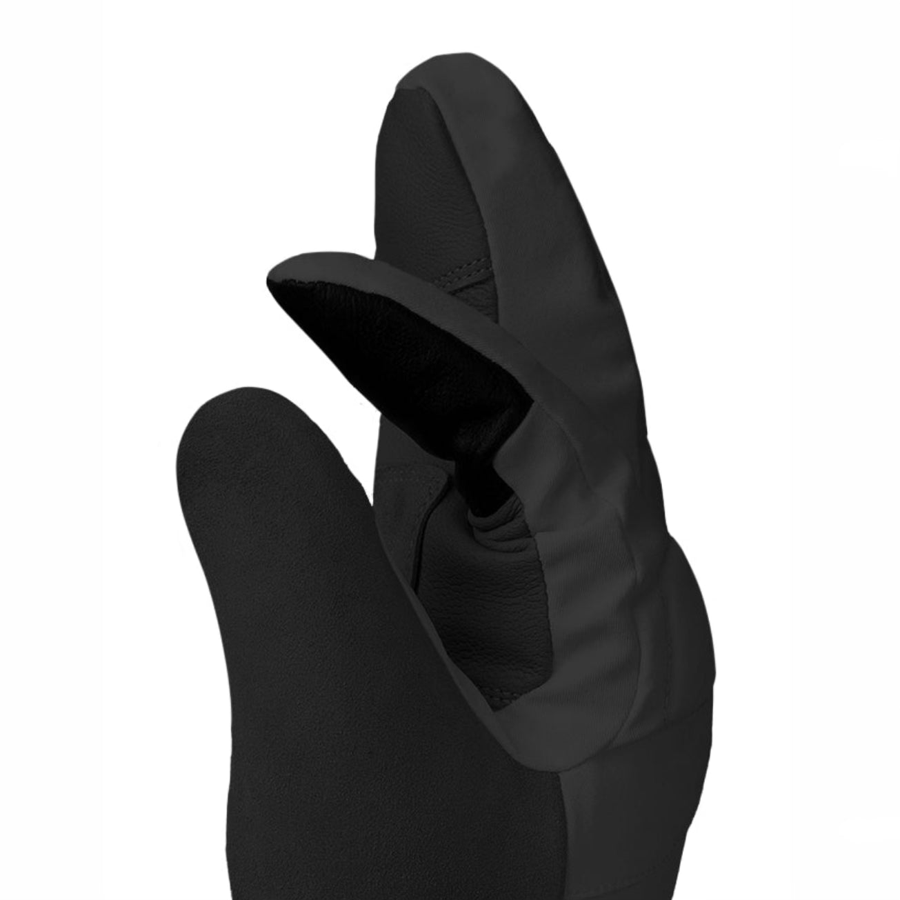 MoG FrostTac ECW Mitten Tactical Winter Gloves black finger