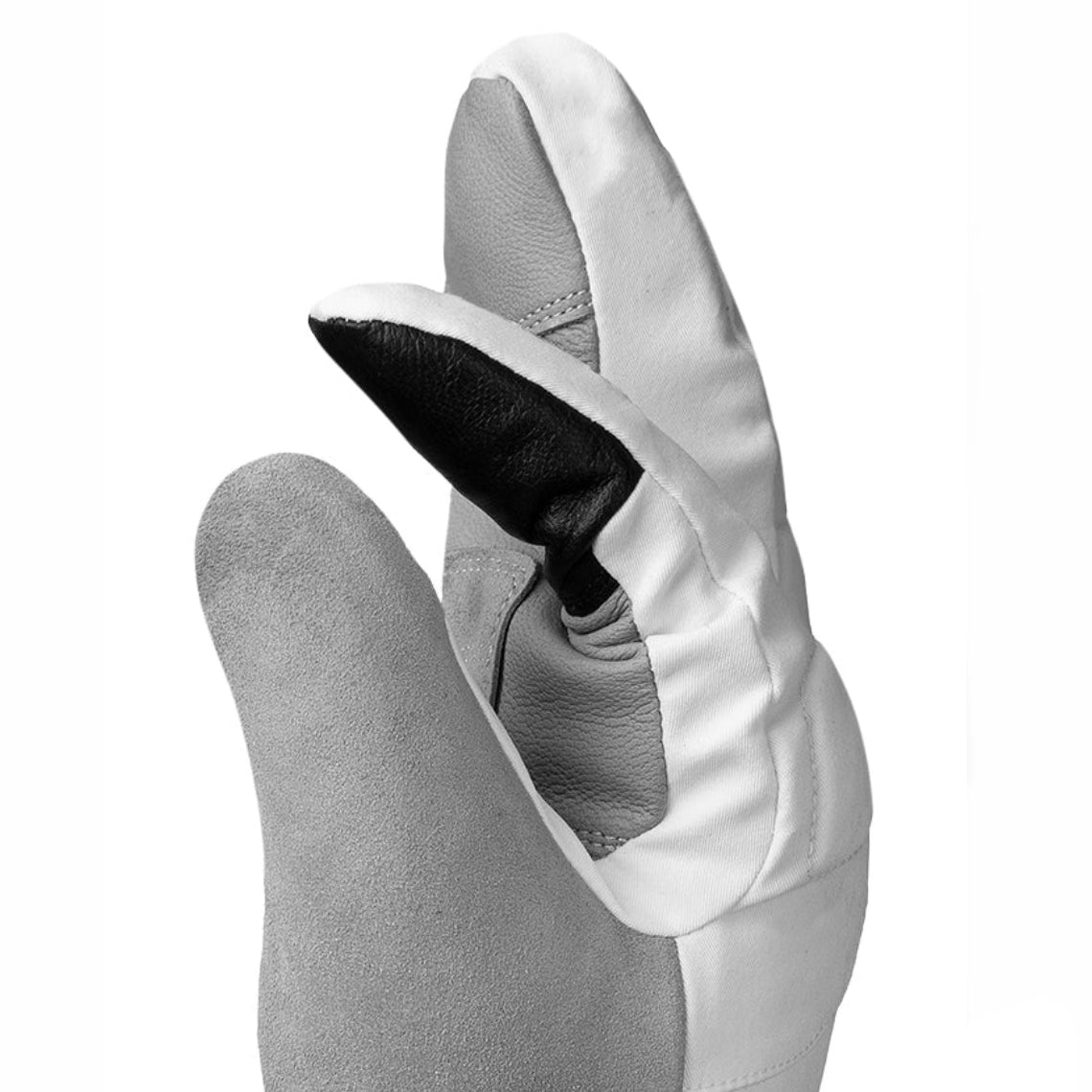 MoG FrostTac ECW Mitten Tactical Winter Gloves white fingers