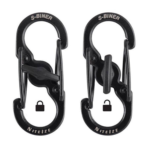 Nite Ize S-Biner MicroLock - 2 Pack locked