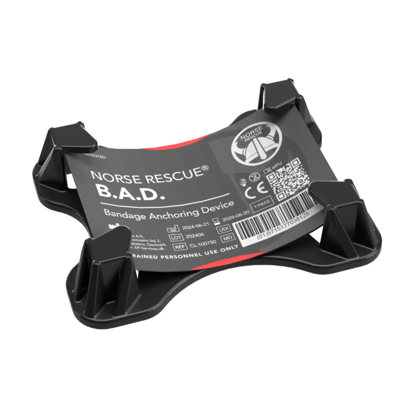 Norse Rescue B.A.D. (Bandage Anchoring Device)