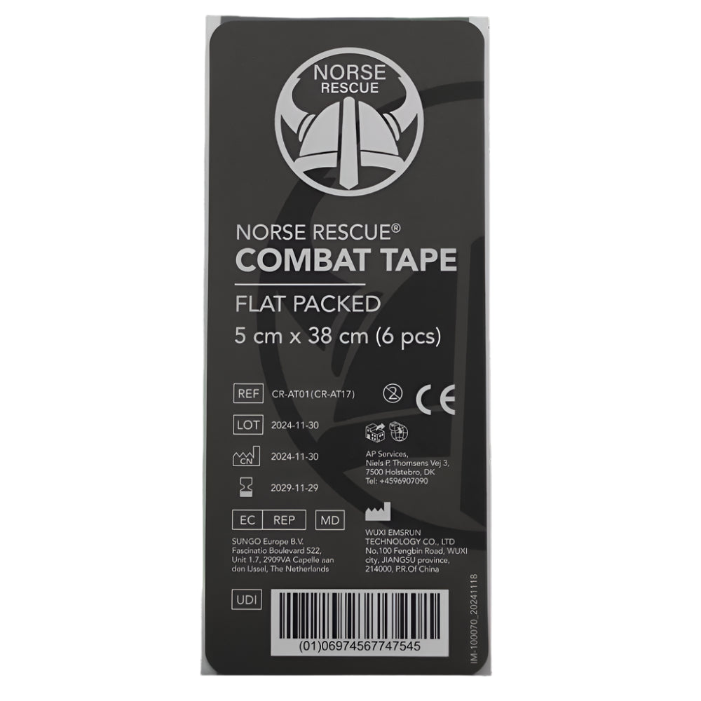 Norse Rescue Combat Tape - Flat Packed package