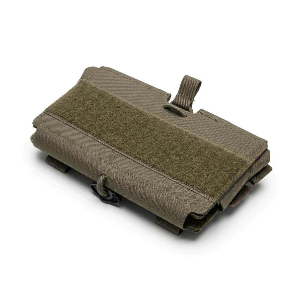 Panneltac ATAK Holder Low Profile Tactical MOLLE Phone Mount Ranger Green  color