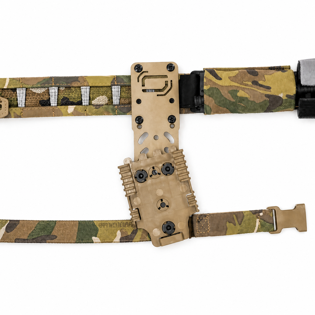 Panneltac Holster Drop Mount (HDM-1) on belt