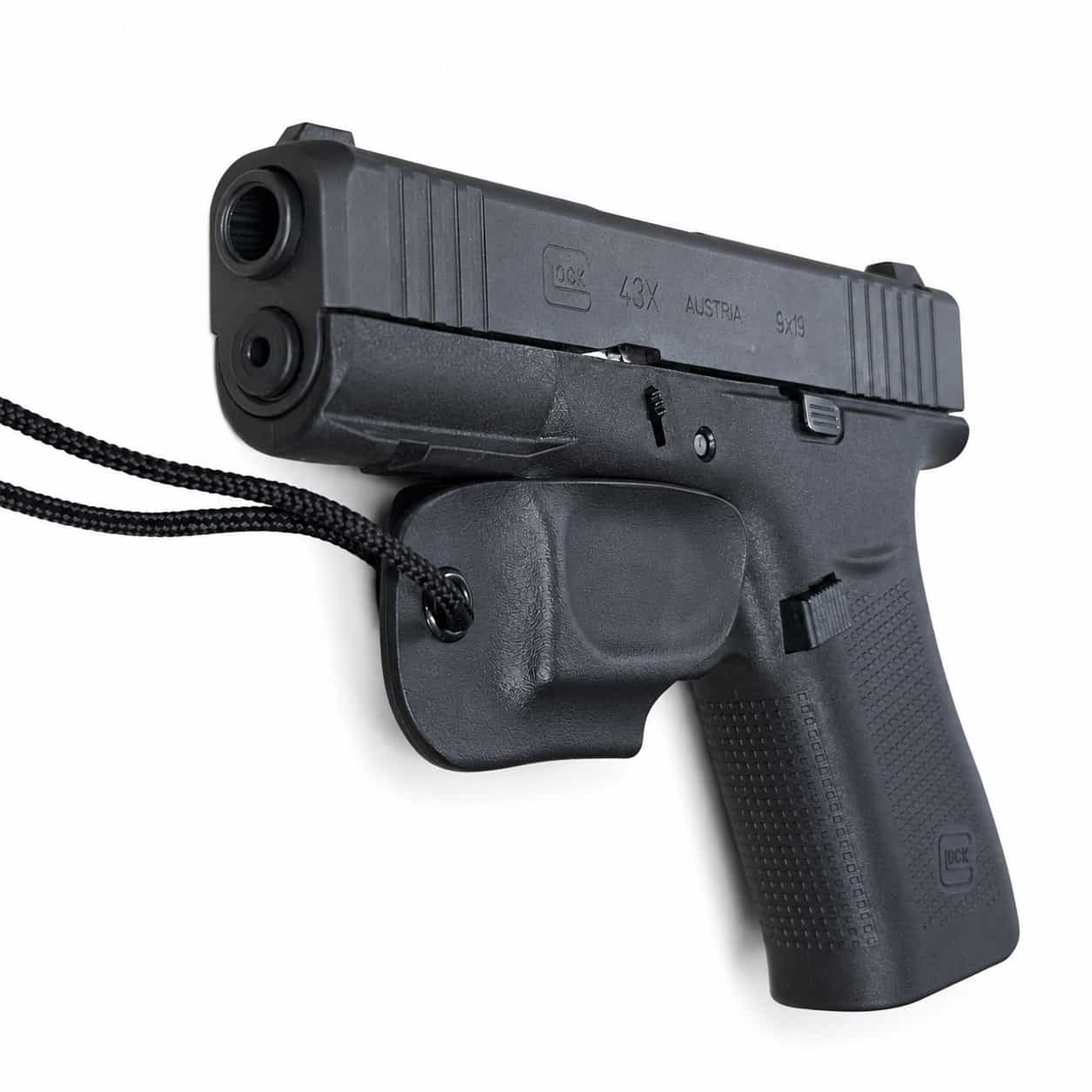 RH Holsters TriggerGuard Holster front view  Glock 43X
