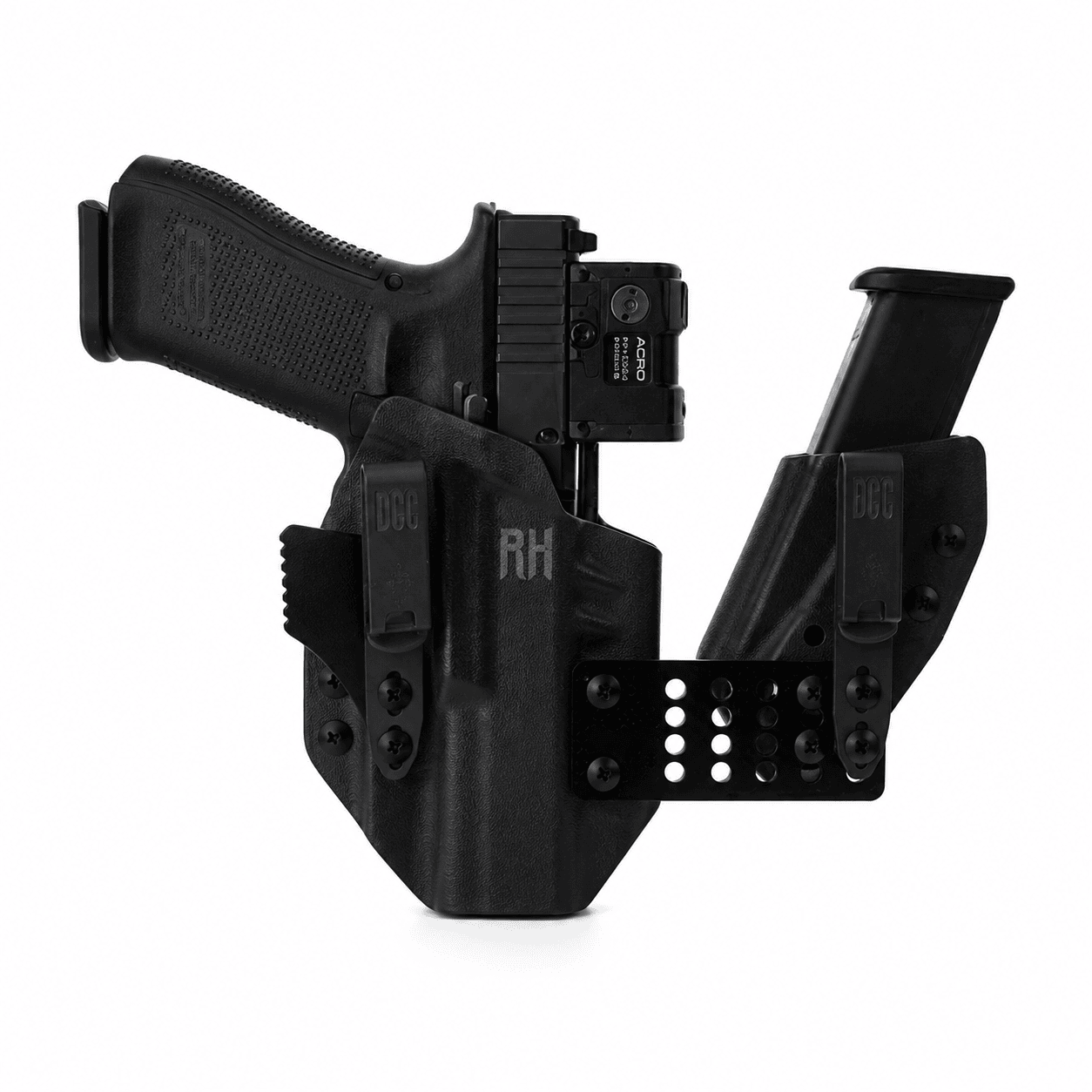 RH Holsters Crocy IWB Holster with mag caddy