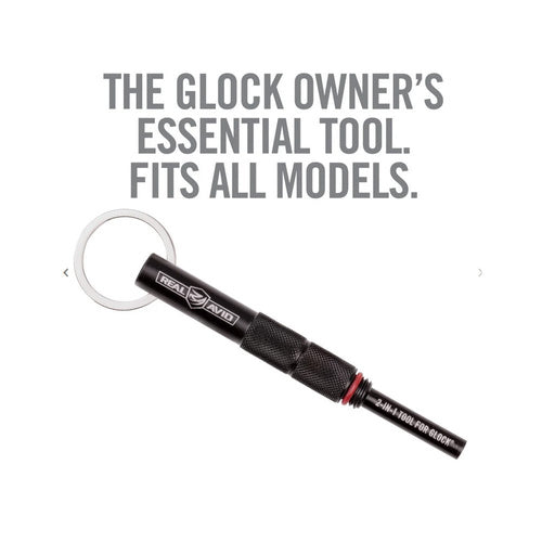 Real Avid 2-in-1 Tool for Glock Pistols features