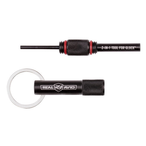 Real Avid 2-in-1 Tool for Glock Pistols two pieces