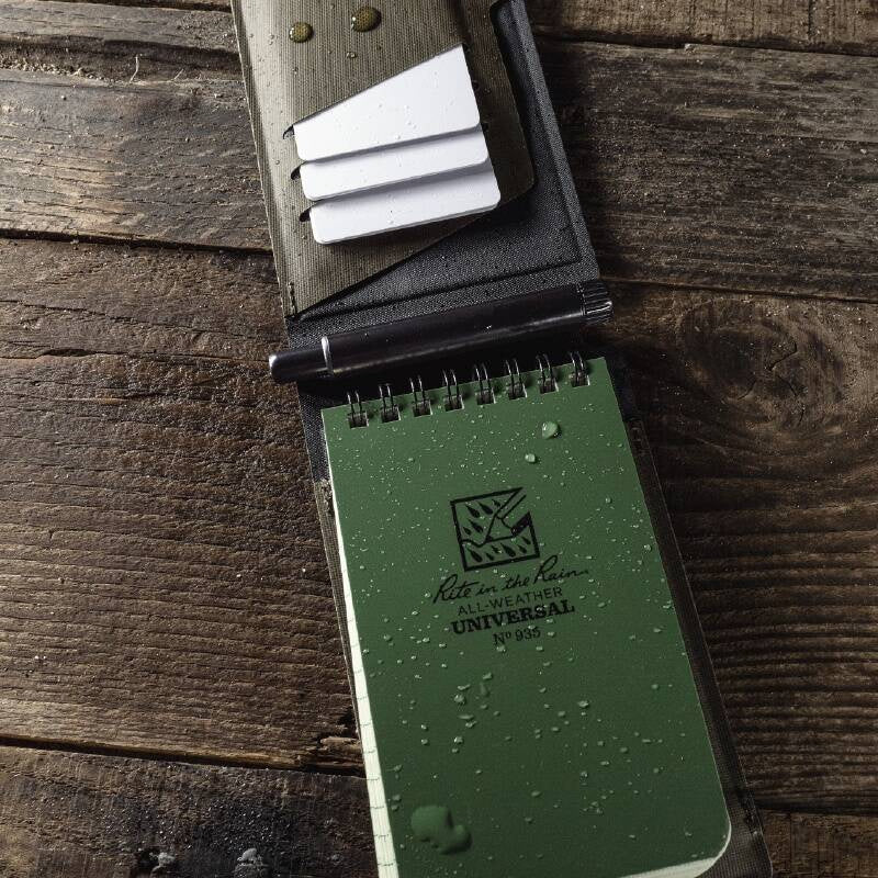 Rite in the Rain Waterproof Wallet Monsoon Updraft Wallet on table