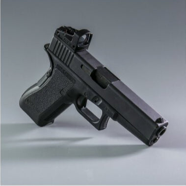 Shield Sights Low Profile Slide Mount for GLOCK 19/19x/17/45 grey background