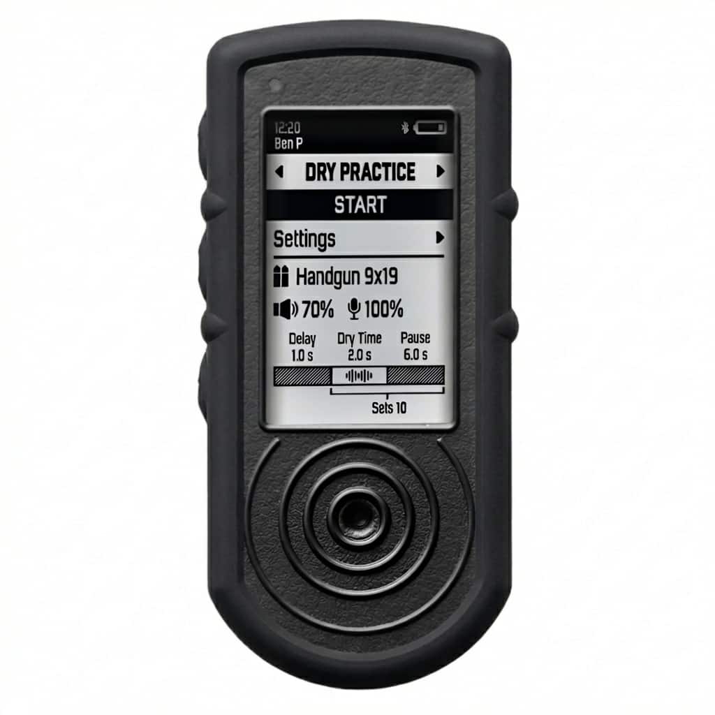 Shooters Global Silicon case for SG Timer 2 bumper black