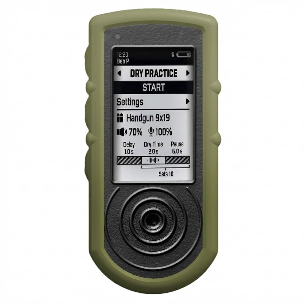 Shooters Global Silicon case for SG Timer 2 bumper olive
